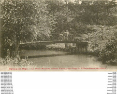 91 EPINAY-SUR-ORGE. Le Pont-Mouton Avec Cyclistes - Epinay-sur-Orge