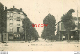 93 BOBIGNY. Café Restaurant Rue De Romainville 1918 - Bobigny