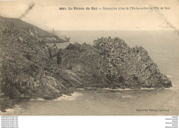 29 LA POINTE DU RAZ. Embarcadère Île De Sein. Tampon Hôtel 1911 - La Pointe Du Raz