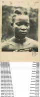 GABON. Jolie Femme Gabonaise 1908 Timbre Manquant - Gabon