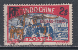 Kouang-Tchéou N° 96 O Timbres D'Indochine Surchargés : 2 Pi Rouge, Bleu Et Orange, Oblitération Légère Sinon TB - Used Stamps