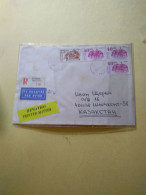 Bulgaria Pstat Card Cat + 2 Ptgs Addtl Stamps.reg Letter Triavna To Kazakhstan.e7 Reg Post Conmems 1 Or 2 Pieces.better - Cartas & Documentos