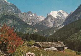 CPM LES ALPES TOURISTIQUES - VIEUX CHALETS EN HAUTE MONTAGNE - Rhône-Alpes