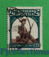 S778- SOUTHERN RHODESIA 1943 OCCUPAZIONE DI MATABELELAND 2d USATO - USED - Southern Rhodesia (...-1964)