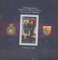 Fiancailles Du Prince William - Engagement Of Prince William  2010 XXX - Gibraltar
