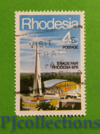 S780- RHODESIA 1978 TRADE FAIR RHODESIA 4c USATO - USED - Rhodesien (1964-1980)