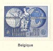 U.P.U. - Belgique - 75e Anniversaire De L' U.P.U. - (1 Valeur) - 1949  - Y & T N° 812** - 1948 Esportazione