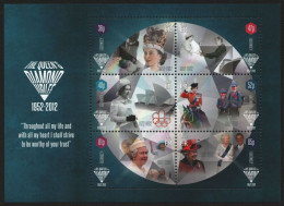 Guernsey 2012 - Mi-Nr. Block 59 ** - MNH - 60. Jahrestag Der Thronbesteigung - Guernesey