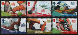 Guernsey 2010 - Mi-Nr. 1319-1324 ** - MNH - Sport - Guernesey