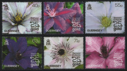 Guernsey 2013 - Mi-Nr. 1442-1447 ** - MNH - Blumen / Flowers - Guernesey