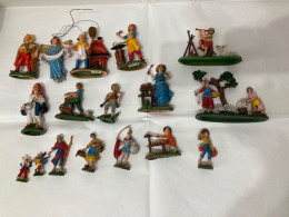 LOTTO N.17 STATUINE PRESEPE NATALE VARIE IN RESINA. - Andere & Zonder Classificatie