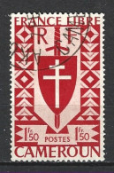 CAMEROUN. N°256 De 1941 Oblitéré. Série De Londres. - Used Stamps