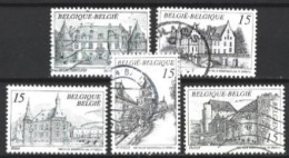 OPC - 2512/2516 - Kastelen - Used Stamps