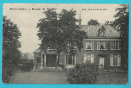 * Wachtebeke (Oost Vlaanderen) * (Uitg Van Hecke - De Mol) Kasteel M. Poullier, Chateau, Unique, Old, Rare, TOP - Wachtebeke