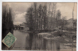 21 : Toutry : Vue Du Moulin Et Du Pont Sur La Rivière - Autres & Non Classés