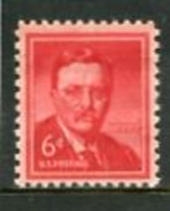 UNITED STATES/USA - 1955  6c  ROOSEVELT   MINT NH - Unused Stamps