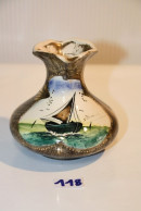 C118Vase Soliflore - Décor Maritime - Sonstige & Ohne Zuordnung