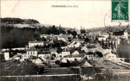 Pernand-Vergelesses Canton Beaune-Nord Vue Générale Petit Village Côte-d'Or 21420 Cpa Voyagée En 1908 TB.Etat - Autres & Non Classés