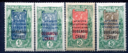 Oubangui     59/62 * - Unused Stamps