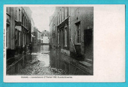 * Chatelet (Hainaut - La Wallonie) * (VED - Imp V. Ernult Doncq) Inondations Du 27 Février 1906, Rue Des Gravelies, TOP - Chatelet