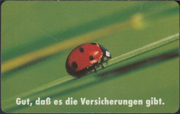 GERMANY S15/94 Versicherung  - Maikäfer - Ladybird DD: 1405 - S-Series : Sportelli Con Pubblicità Di Terzi