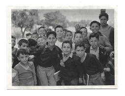 Enfants à Alger Algérie Noir Et Blanc écrite En 1957 - Enfants