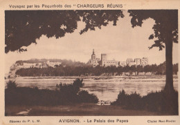 CPA  V 53 AVIGNON PALAIS DES PAPES PAQUEBOTS CHARGEURS REUNIS - Avignon