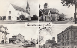 AK - NÖ - Gänserndorf - Ortsansichten - 1955 - Gänserndorf