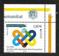 Andorre 2023 - Yv N° 891 ** - La Paix : La Valeur Humaine La Plus Importante  - EUROPA - Unused Stamps