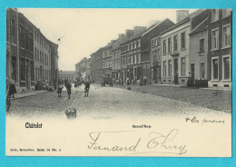 * Chatelet (Hainaut - La Wallonie) * (Nels, Série 18, Nr 1) Grand'Rue, Animée, Straatzicht, Old, Rare, TOP - Chatelet
