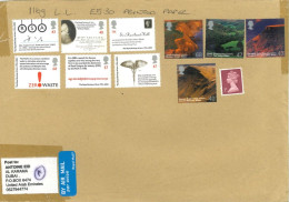 GREAT BRITAIN :2012, STAMPS COVER TO DUBAI. - Lettres & Documents