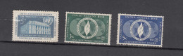 NATIONS  UNIES  NEW-YORK     1952   N° 12 à 14   NEUFS**   CATALOGUE YVERT&TELLIER - Unused Stamps
