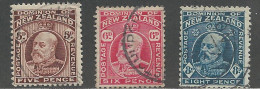 25120) New Zealand 1909 - Used Stamps
