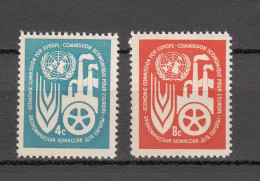 NATIONS  UNIES  NEW-YORK    1959  N° 68 à 71   NEUFS**   CATALOGUE YVERT&TELLIER - Ungebraucht