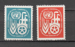 NATIONS  UNIES  NEW-YORK    1959  N° 68 - 69   NEUFS**   CATALOGUE YVERT&TELLIER - Neufs