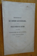 Pensionnat De JEUNES DEMOISELLES à CUVES (1846) Haute-Marne - Champagne - Ardenne