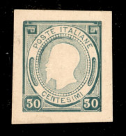 Regno - Vittorio Emanuele II - 1863 - Saggi - Ronchi - 30 Cent (24 - Verde) - Senza Gomma - Sorani - Sonstige & Ohne Zuordnung