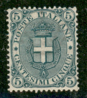 Regno - Umberto I - 1891 - 5 Cent Stemma (59) - Discreta Centratura - Bello E Fresco - Gomma Integra - Sonstige & Ohne Zuordnung