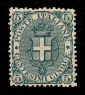 Regno - Umberto I - 1891 - 5 Cent Stemma (59) - Gomma Integra - Ottimamente Centrato - Molto Bello - Cert. Avi - Other & Unclassified