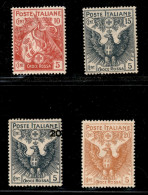 Regno - Vittorio Emanuele III - 1915/1916 - Pro Croce Rossa (102/105) - Serie Completa - Gomma Integra - Sonstige & Ohne Zuordnung
