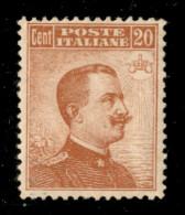 Regno - Vittorio Emanuele III - 1916 - 20 Cent Michetti (107) Ottimamente Centrato - Gomma Integra - Otros & Sin Clasificación