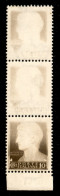 Regno - Vittorio Emanuele III - 1929 - Imperiale - 10 Cent (245b) - Striscia Di Tre Bordo Foglio Con Stampa Da Mancante  - Autres & Non Classés