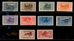 Regno - Vittorio Emanuele III - 1932 - Cinquantenario Garibaldi (315/324 + 32/38 Aerea) - Emissione Completa - Gomma Int - Altri & Non Classificati