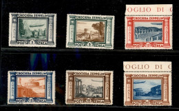 Regno - Posta Aerea - 1933 - Crociera Zeppelin (45/50) - Ottimamente Centrati (tranne 20 Lire) - Gomma Integra - Molto B - Other & Unclassified