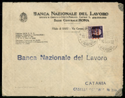 Occupazioni Straniere Di Territori Italiani - Occupazione Anglo-Americana - Napoli - 50 Cent Soprastampato (12) Su Busta - Andere & Zonder Classificatie