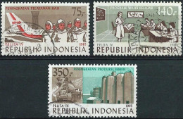 Indonesia 1985 - Mi 1165/67A - YT 1053/55 ( Five Year Development Plan ) - Indonésie
