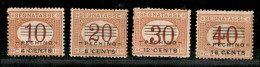 Uffici Postali All'Estero - Pechino - 1919 - Segnatasse (9/12) - Serie Completa - Gomma Integra - Sonstige & Ohne Zuordnung