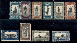 Colonie - Eritrea - 1930 - Soggetti (155/164) - Serie Completa - 10 Valori - Gomma Integra (600) - Other & Unclassified