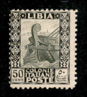 Colonie - Libia - 1926 - 50 Cent (64) - Gomma Integra - Cert. AG - Sonstige & Ohne Zuordnung