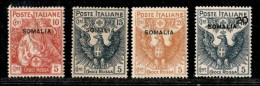 Colonie - Somalia - 1916 - Croce Rossa (19/22) - Serie Completa - 4 Valori - Gomma Originale - Ottimamente Centrata (440 - Other & Unclassified